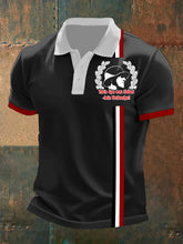 Opa War Soldat Kein Verbrecher Bedrucktes Kurzarm-T-Shirt für Männer zartstils